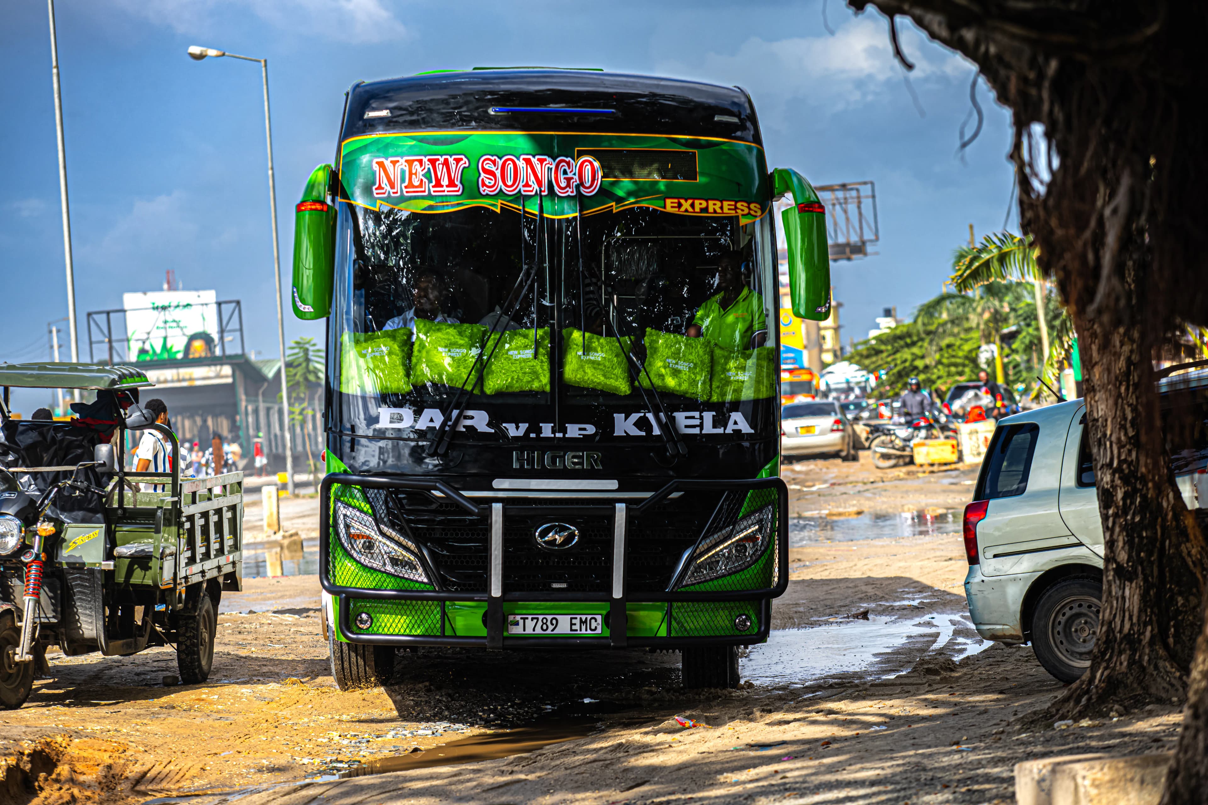 New Songo Express Bus Interior